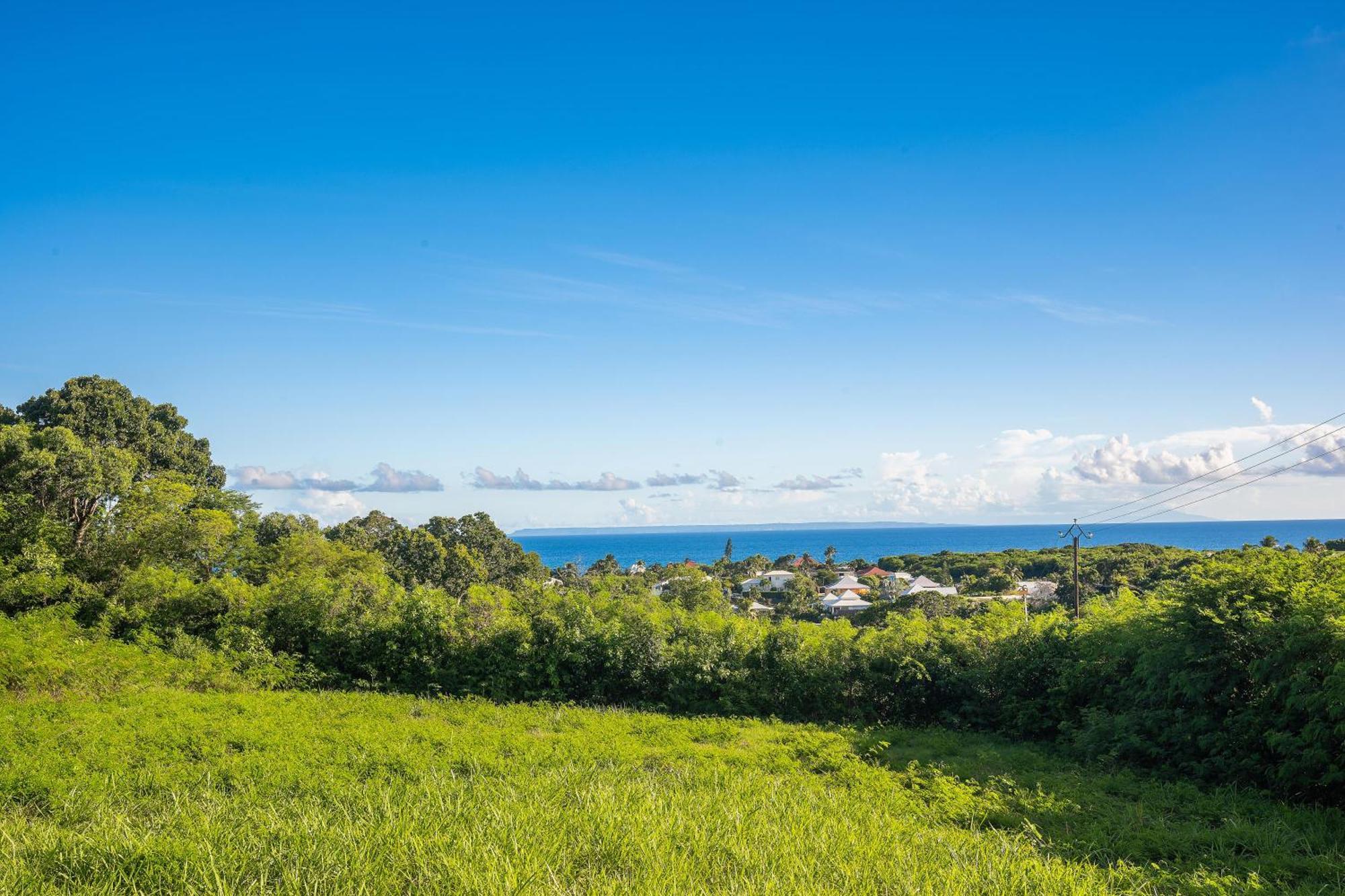 Magnifique Villa Standing Vue Mer Et Proche Plage Saint-Francois  Exterior foto